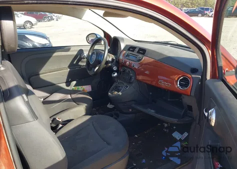 2012 Fiat 500 Pop from USA, damaged, VIN 3C3CFFAR1CT104598